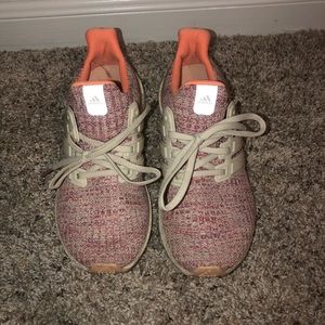 Adidas Ultraboost Ash Peach pink color size 6